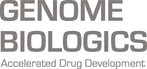 Graues Kundenlogo von Genome Biologics